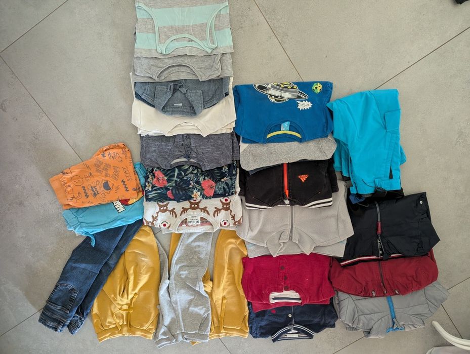 Paka ubrań dla chłopca 98-116