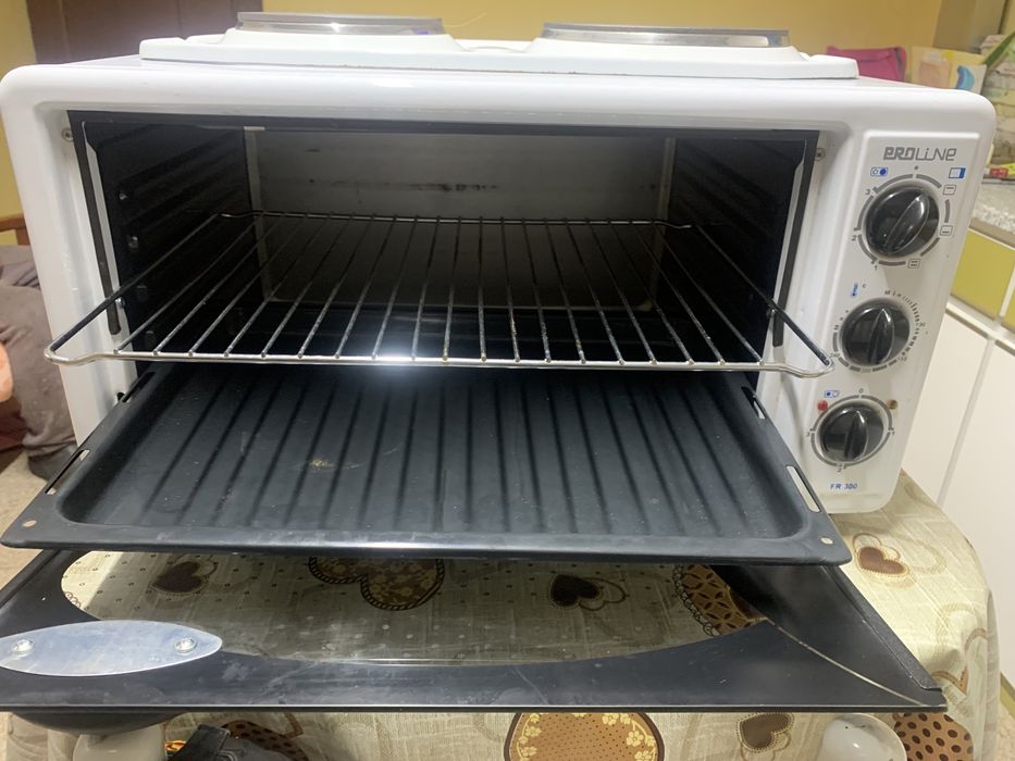 Mini forno com disco elétrico