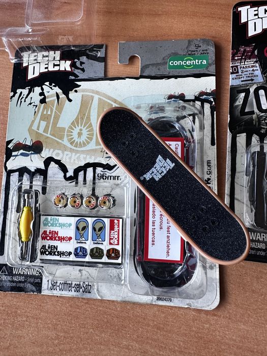 Tech Decks Alien Workshop e Zoo York