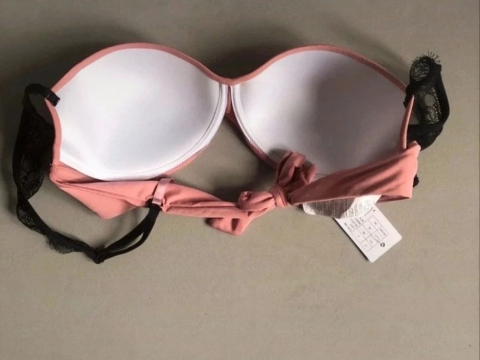 Góra bikini strój kąpielowy koronka fairy romantic wiązany usztywniane