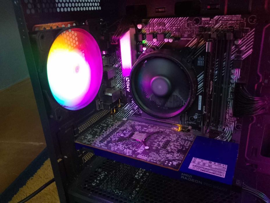 Komputer Ryzen 5 3600 | Radeon Pro W6600 8GB | 16GB RAM | SSD 1TB