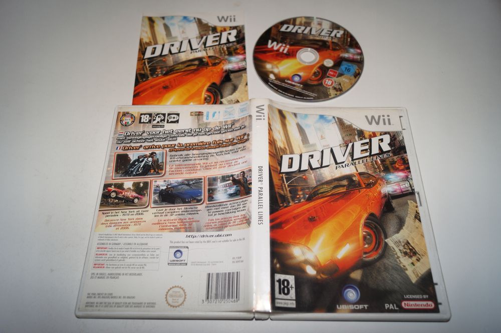 Driver: Parallel Lines Nintendo Wii Pudełkowa