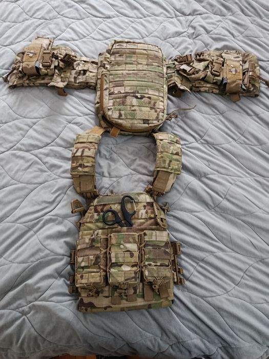 Плитоноска + РПС U-WIN мультикам стан 9/10 з підсумками