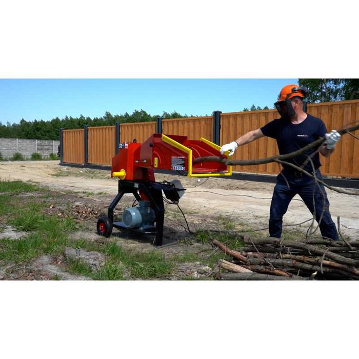 Elektryczny Rębak do drewna RE-100 7,5KW dostawa cała Polska raty