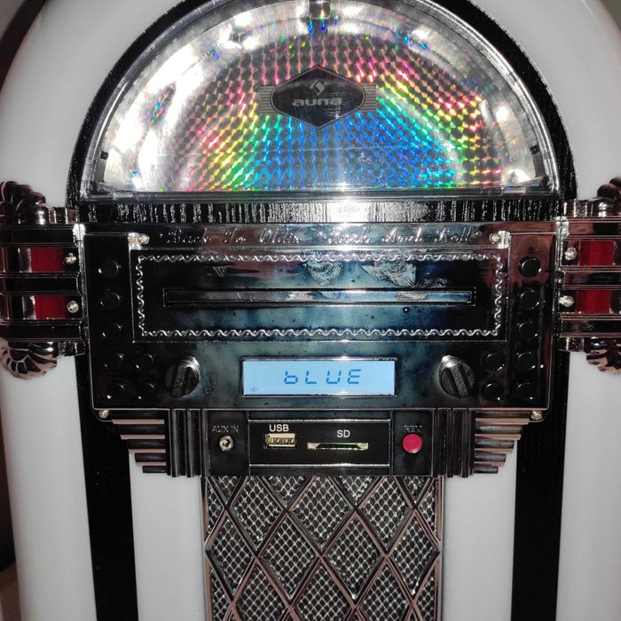 Музичний автомат Auna Kentucky Jukebox 50 см BT FM USB SD MP3 CD