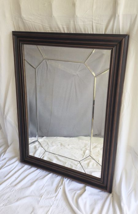 Espelho com vidro trabalhado