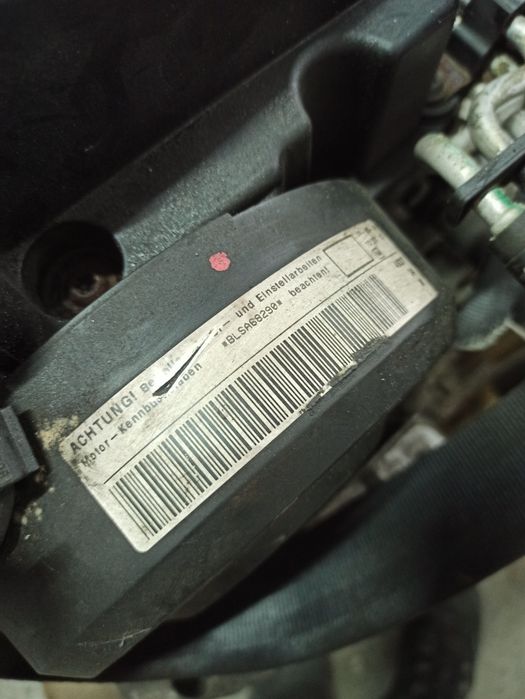 Двигун мотор двигатель VW 1.9 TDI BLS BJB Passat Caddy Touran Skoda Oc
