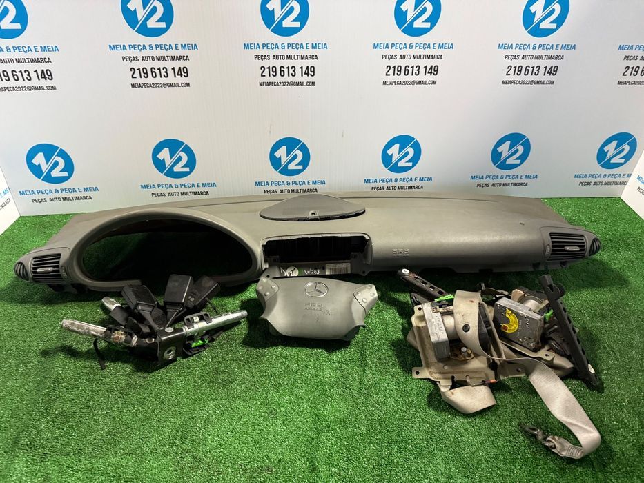 Kit Air Bags Mercedes W203 em cinzento