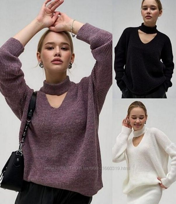 Джемпер оверсайз батал