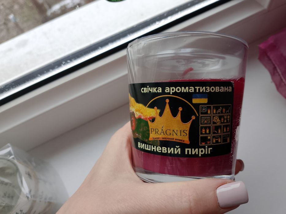 Свічки парафінові  ароматизовані