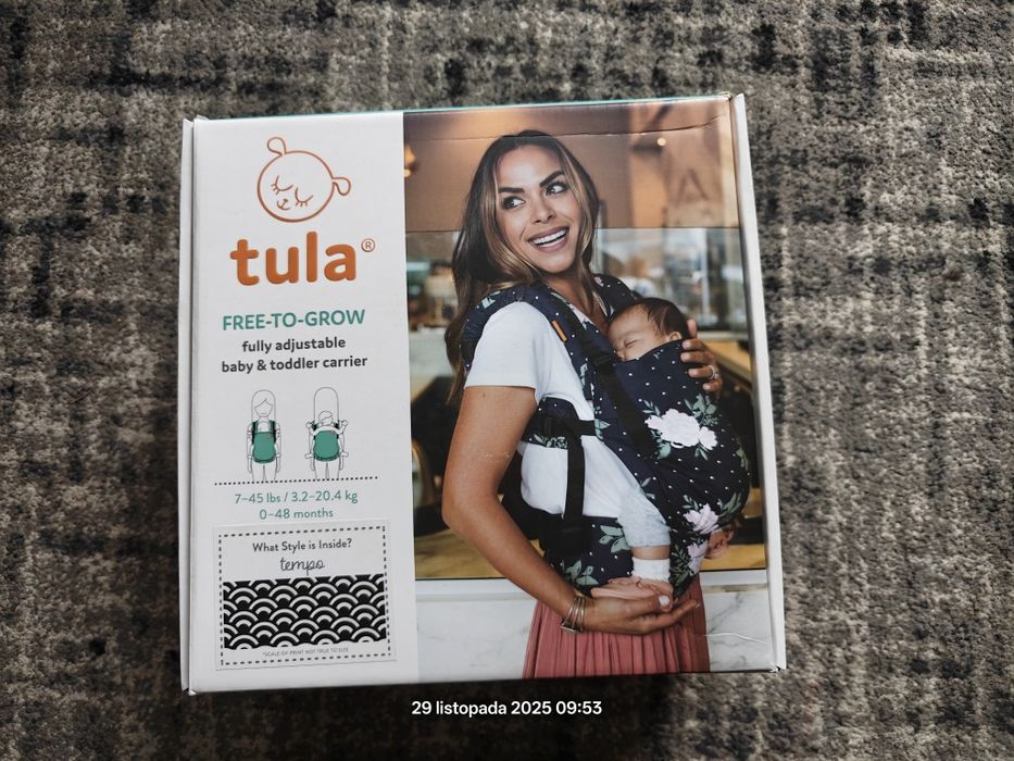 Nosidlo Tula free to grow