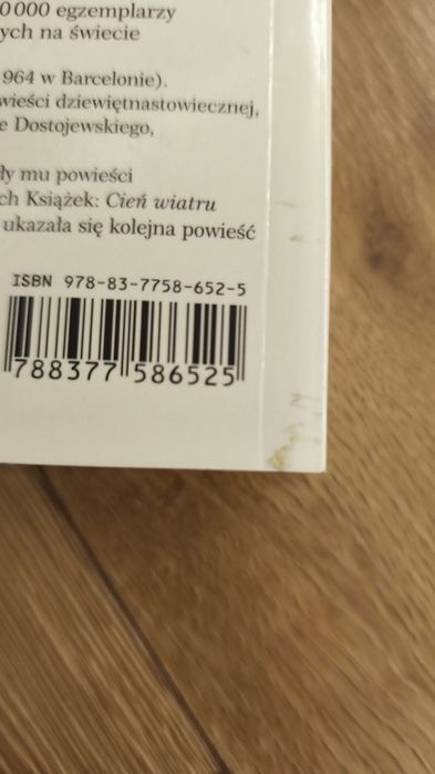 Cień wiatru Carlos zafon