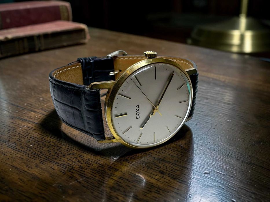 Zegarek DOXA Classic – Manual Winding – Gold Plated