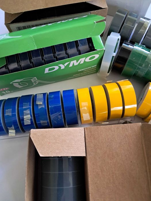 Taśmy DYMO do wytłaczania 3D, 12 mm x 4 m