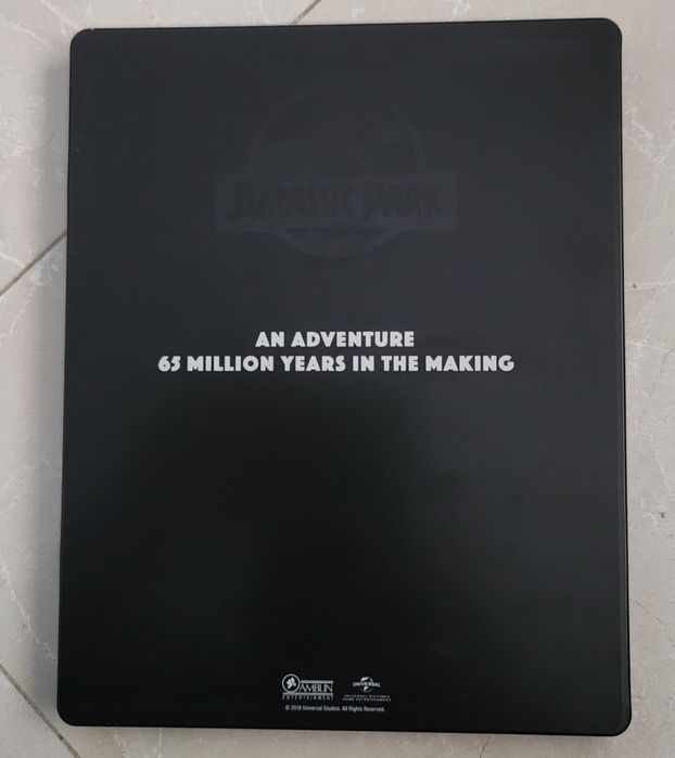 Bluray Jurassic Park Steelbook