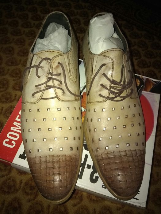 Продам кожаные туфли