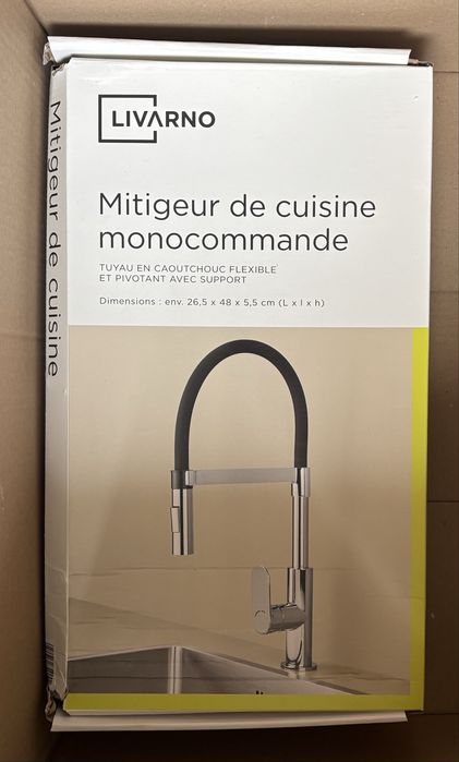 Bateria kuchenna livarno czarna