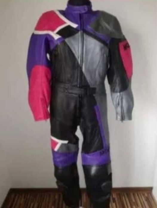 Kombinezon motocyklowy damski do jazdy skórzany na motor MQP M 42