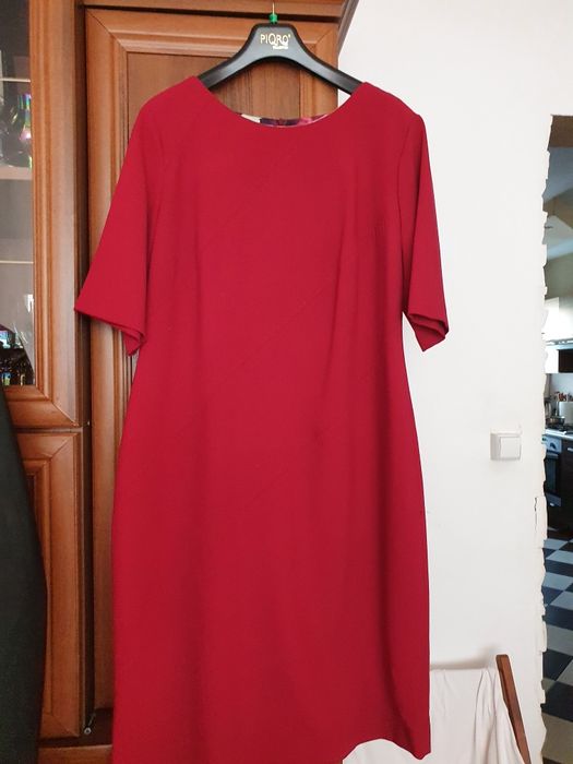 Sukienka bordo rozm 46