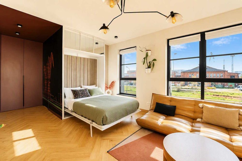 Nowoczesny apartament w centrum Gdańska I DOKI - Śródmieście