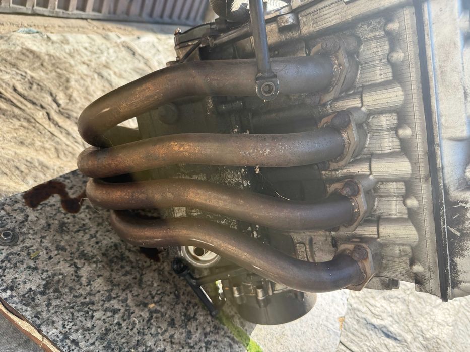 Kawasaki ZX-6R 1998 - Silnik, Kolektor Wydechowy
