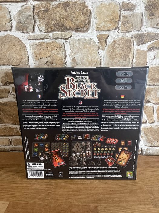 Jogo de tabuleiro - Ghost Stories: Black Secret (Selado)