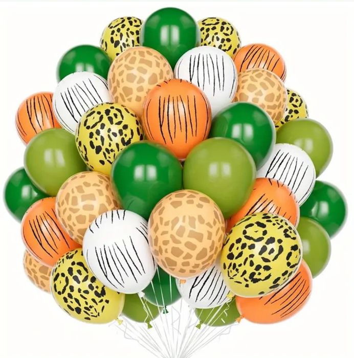 Повітряні кульки сафарі звірі  Фотозона