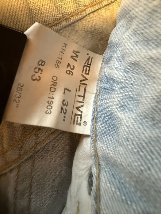 Jasne dzwony Reactive, styl Y2K, rozmiar