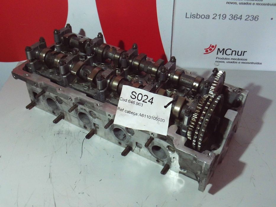 Cabeça De Motor Mercedes Sprinter 06->> Ref: A6110105020