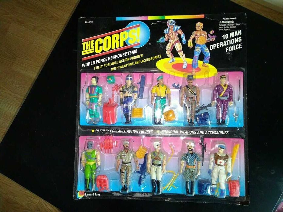 Figurki Lanard The CORPS 1992 rok Nowe