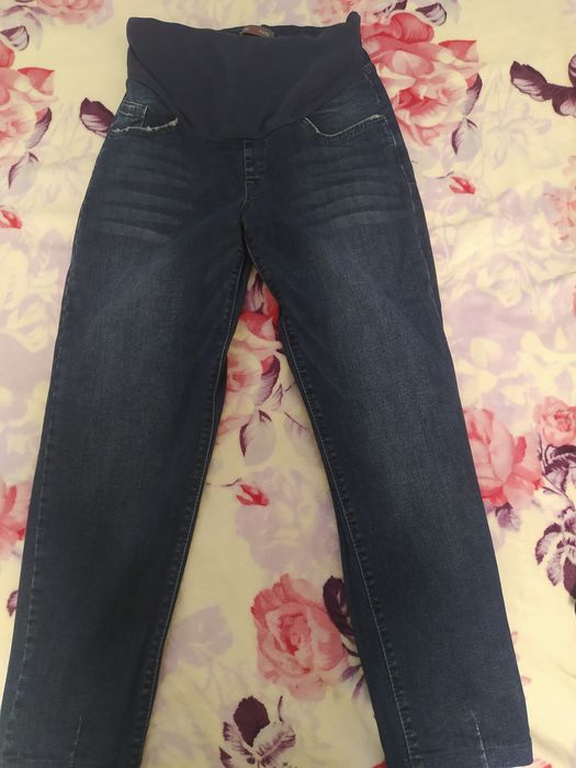 Одежда для беременных джинсы, платье,ночнушка+ халат в роддом