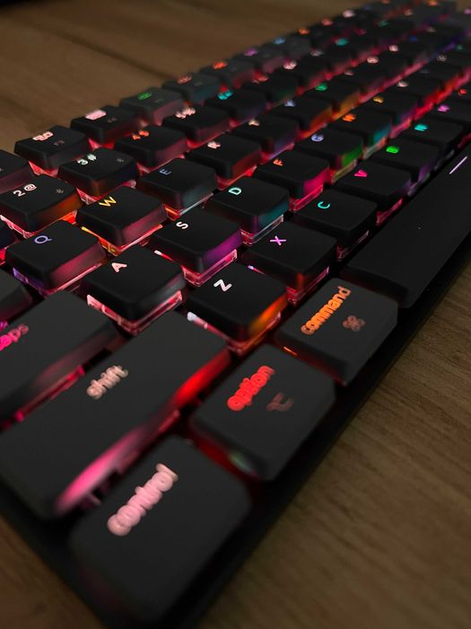 Клавіатура Keychron K3 Low Profile HotSwap Optical RGB Red K3E1