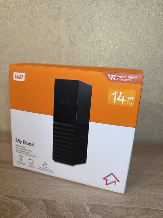 Жорсткий диск  USB 14 TB WD My Book blak Жесткий диск