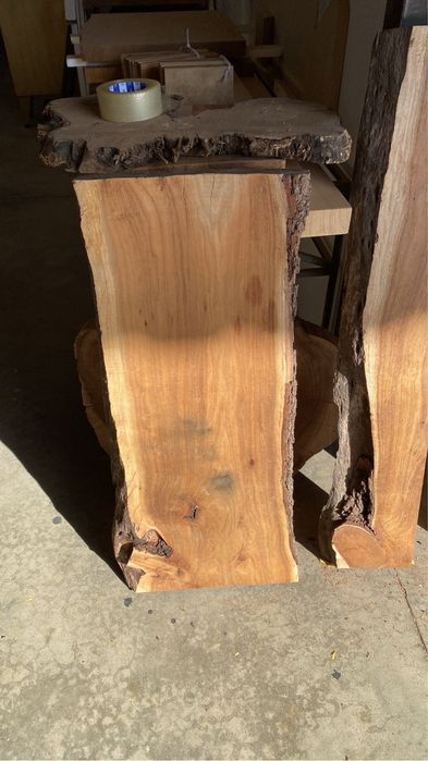 Tábua de madeira maciça 80×40 cm.