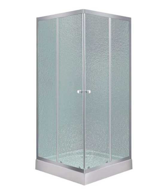 Душова кабіна 90x90, квадратна, скло Frost 4 мм + Душовий піддон