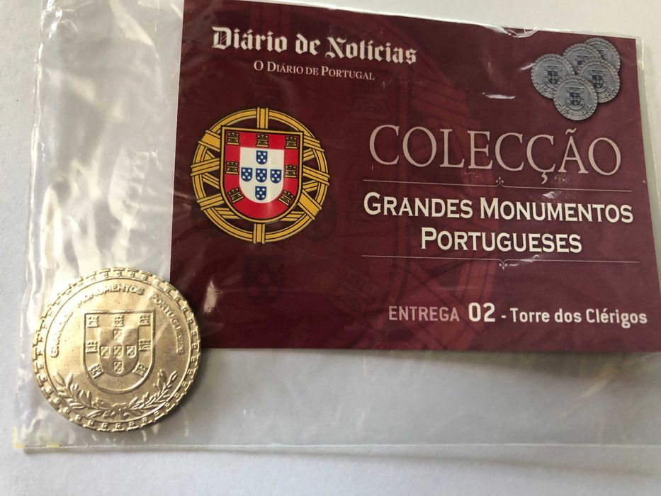 Conjuntos de moedas honoríficas - Grandes Monumentos e grandes Figuras