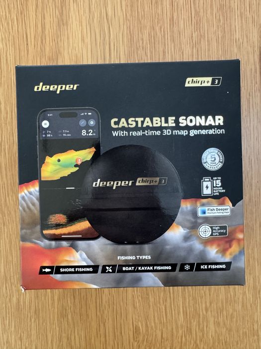 Echosonda Deeper chirp 3+