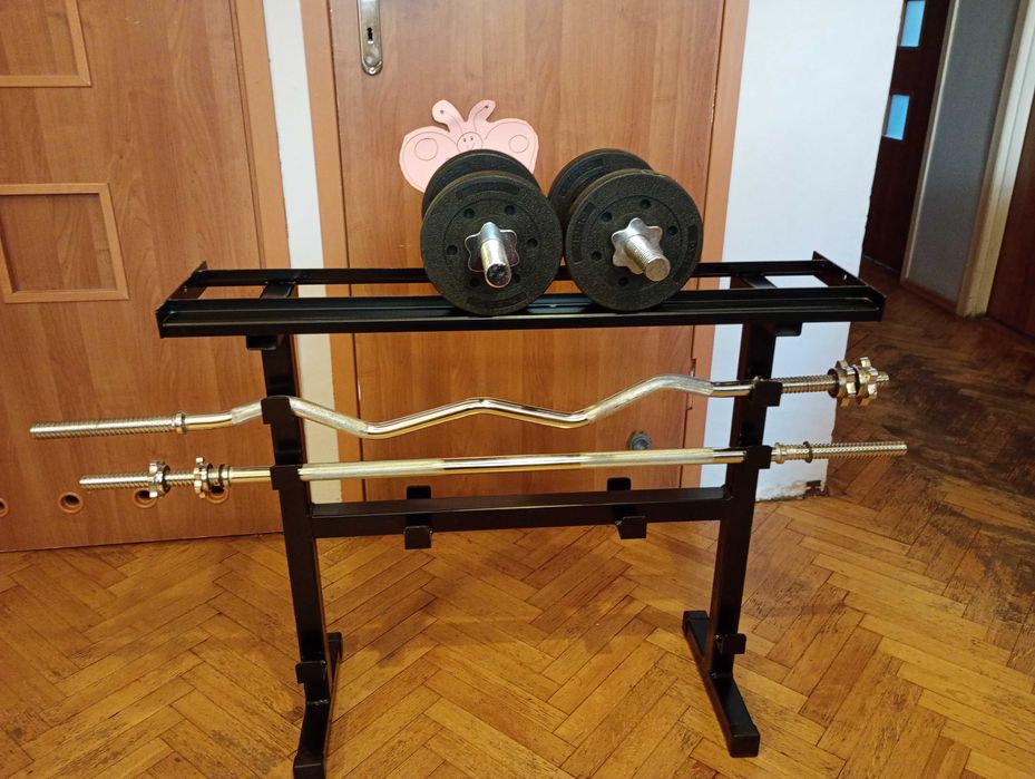 Stojak na hantle i gryfy
