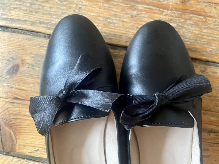 Buty jazzówki baleriny czarne r.39