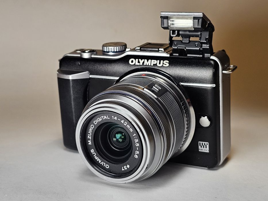 Olympus PEN E-PL1 | stabilizacja matrycy | Micro 4/3 | vintage digital