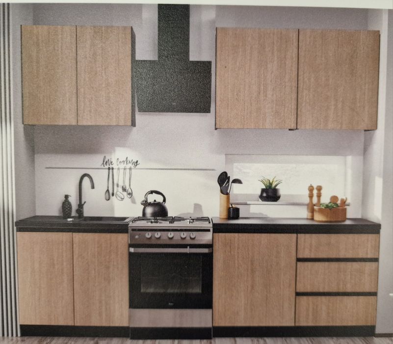 Szafka kuchenna z trzema szufladami Roma