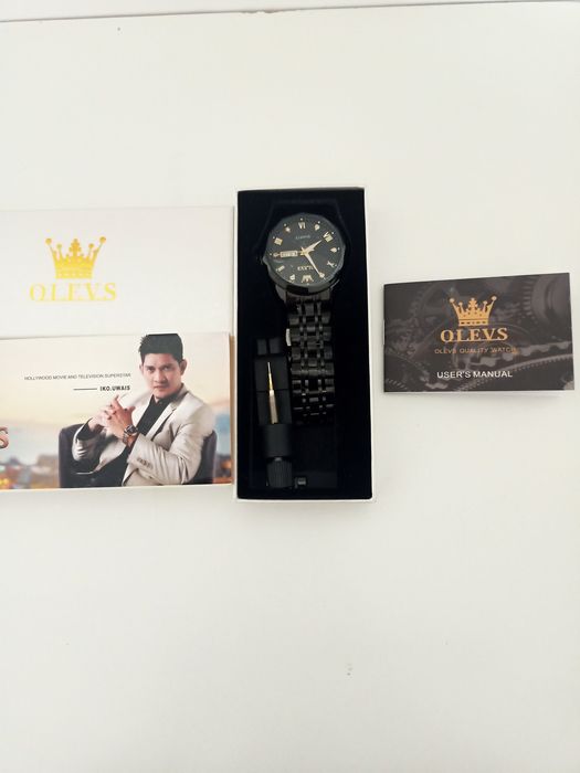 Zegarek męski OLEVS chronograf, stal nierdzewna, 3ATM
Mechanizm