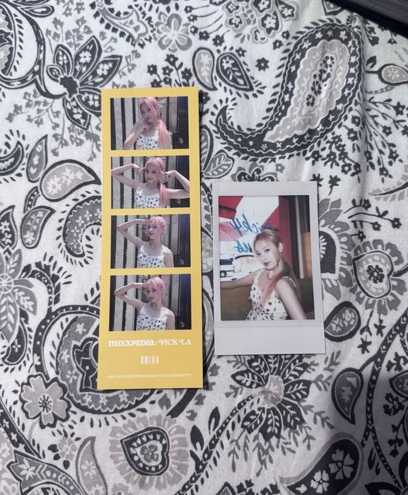 Zestaw Jini Jinni Nmixx mixxpedia photobook Pick La kpop