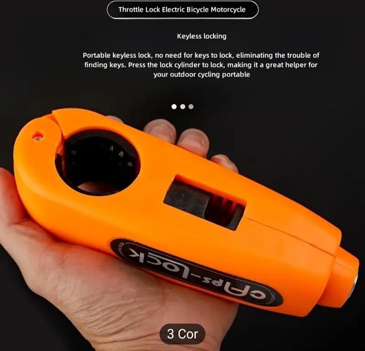 Cadeado para moto e bicicleta