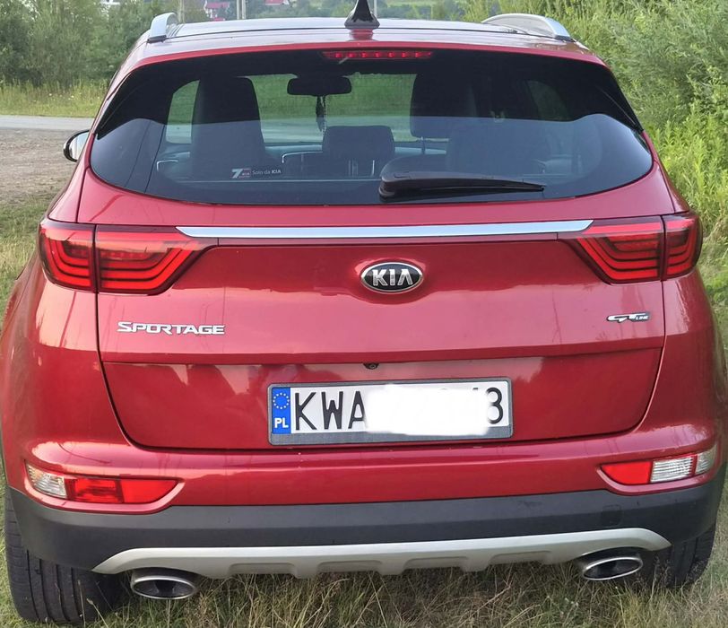 Kia Sportage IV gt-line 2016 bezwypadkowy