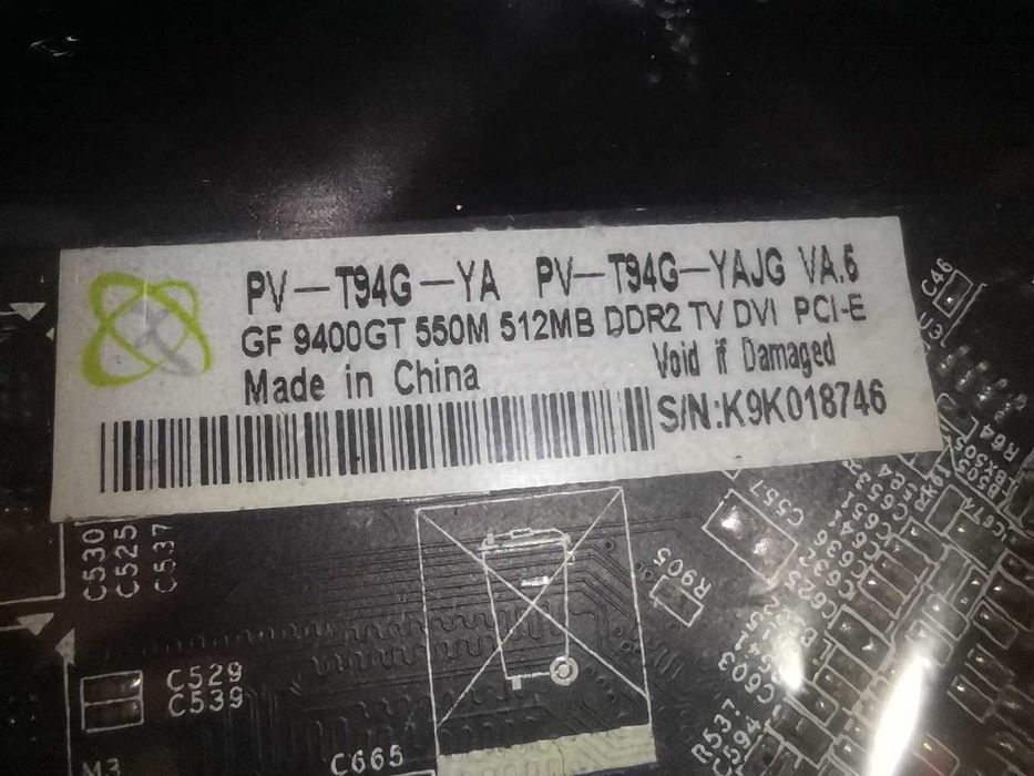 GeForce 9400GT 512 MB64751576955139122