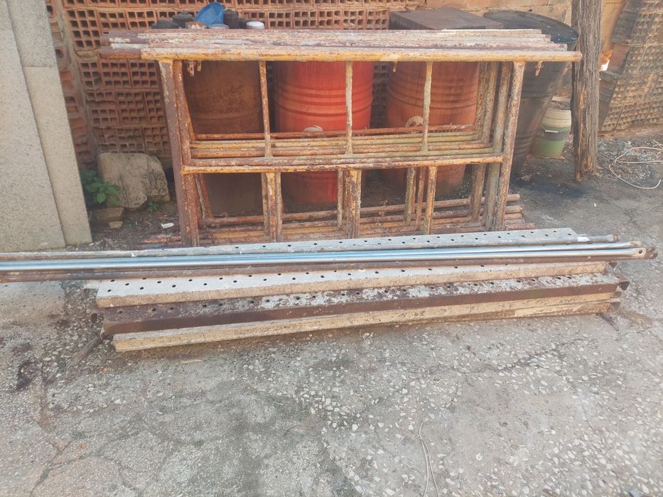 Andaimes usadas tradicional