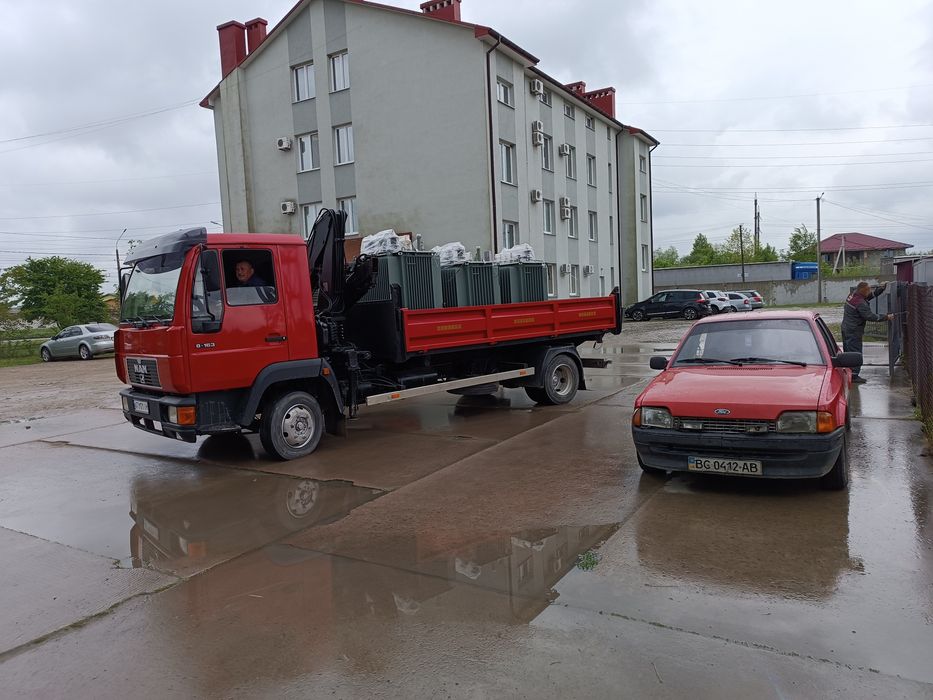 Послуги самоскида до 5  та маніпулятор  1.5т