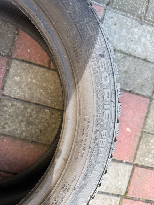 Opony zimowe 195/50 R16 4 szt. Bieznik 6,5mm