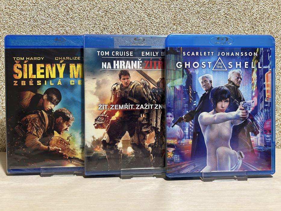 Blu-ray диски Грань будущего/Электра/Эверест/